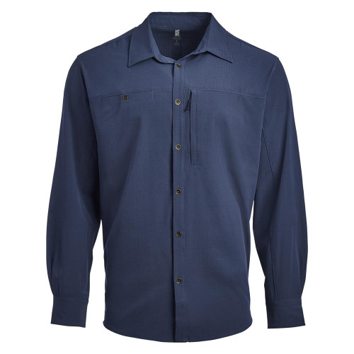 Men's Vertx Long Sleeve Flagstaff Shirt  - Mainsail Blue