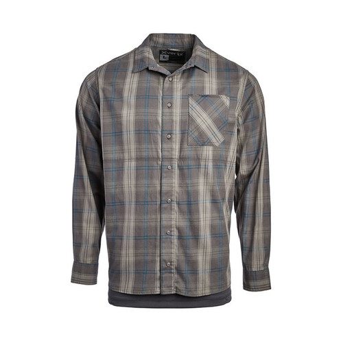 Men's Vertx Guardian Stretch Long Sleeve Shirt - Hurricane Plaid