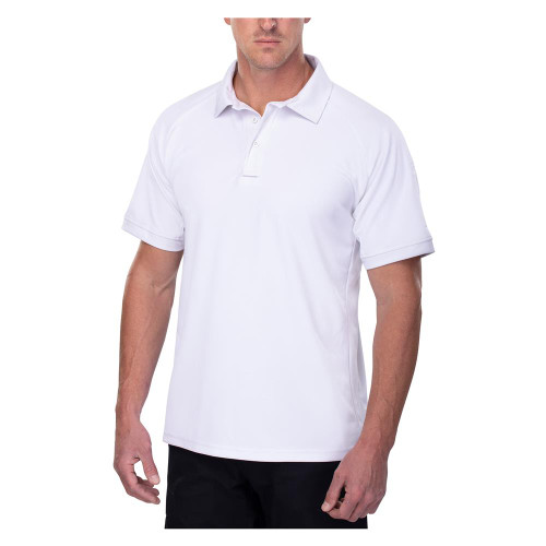 Men's Vertx Coldblack Short Sleeve Polo - White