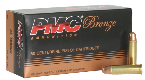 Pmc Brnz 38spl 132gr Fmj 50/1000-38G-38G