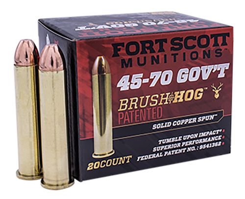 Fort Scott Munitions Tumble Upon Impact (tui), Fsm 4570-300-scv1    4570   300gr Scs Tui    20/10-4570300SCV1-4570300SCV1