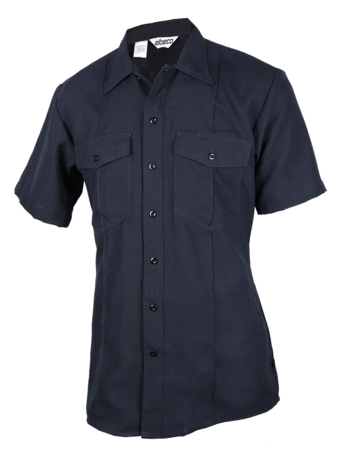 HeroGuard DuPont Nomex Men's Battalion Short Sleeve Shirt-SM1003NV+6XL-T