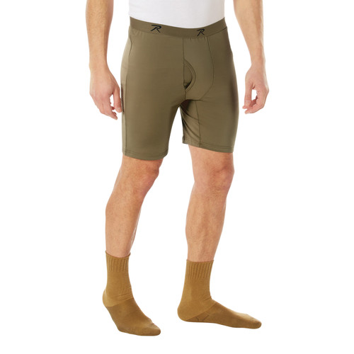 Rothco Long Length Moisture Wicking Performance Boxer Shorts-
