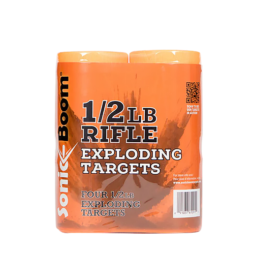 Sonic Boom/jerent , Sonic Boom Sbthp4p   1/2lb Exploding Target    4pk-SBTHP4P