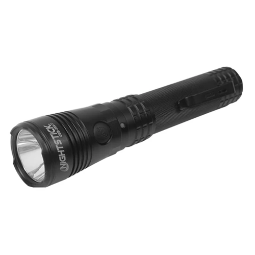 Turbo High Candela Usb Dual-light Rechargeable Tactical Flashlight - Black-USB-588-T