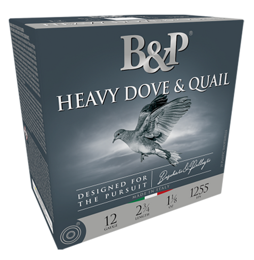 B&p Ammunition Heavy Dove & Quail, B&p 20bd8     Dove&quail 20g 1oz #8          25/10-20BD8