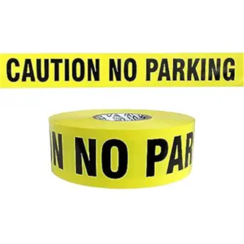 Barricade Tape Ylw No Parking-TAPE-NOPARK