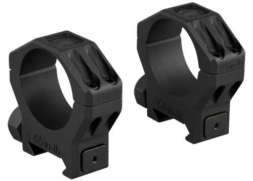 Sig Alpha6 Ring Set 30mm Med Blk-SOA63002