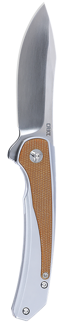 Crkt Padawan Brown 3.01" Plain Edge-6070