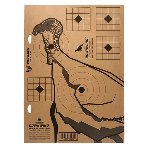 Triumph Systems , Triumph 0200-21-000 Downwind Trky Cardboard Target-020021000