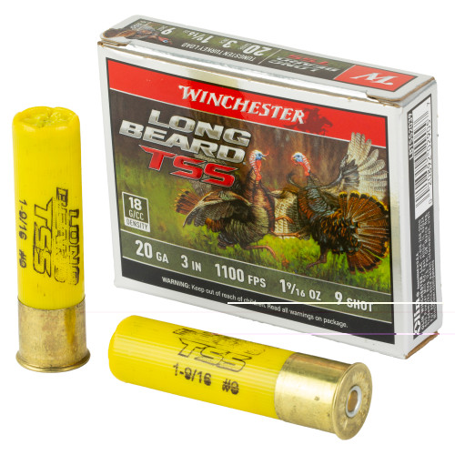 Win Long Beard Tss 20ga 3" #9 5/50-LBTSS2039