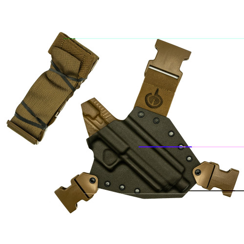 Gfi Kenai Rh Sig P-320 X-ten Gry/coy-KN-P320X-TEN-040221