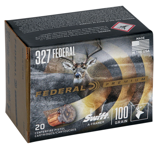 Federal Premium, Fed P327sa         327fd   100 Swftafr       20/10-P327SA