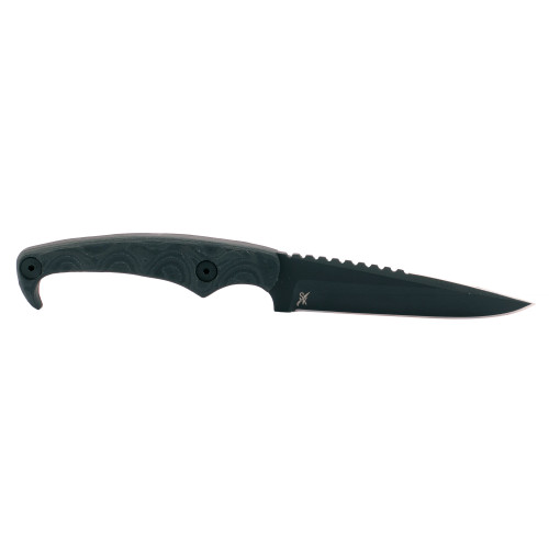 Stroup Mk2 4" Cerakote Blk W/sheath-MK2-B-G10-BLKCER