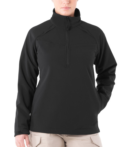 WOMEN'S TACTIX SOFTSHELL PULLOVER - Black