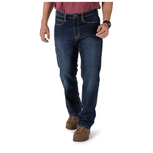 5.11® Men’s Regular Fit Defender-Flex Jean - Stone Wash Indigo