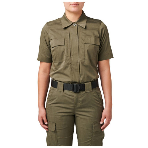 Women's Flex-Tac® TDU® Ripstop Short Sleeve Shirt - Ranger Green