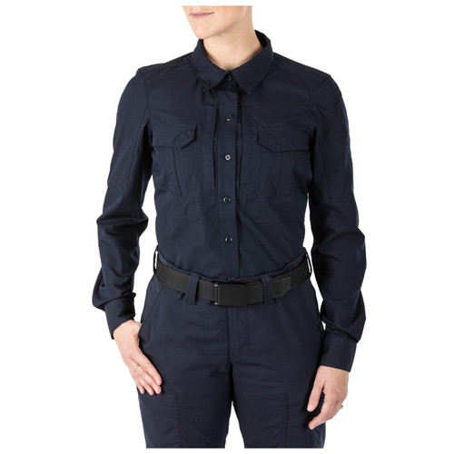 Women's 5.11 Stryke™ Long Sleeve Shirt - Dark Navy