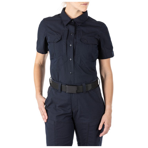 Women's 5.11 Stryke™ Short Sleeve Shirt - Dark Navy