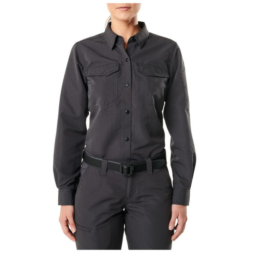 Women's Fast-Tac™ Long Sleeve Shirt - Charcoal
