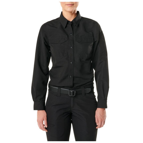 Women's Fast-Tac™ Long Sleeve Shirt - Black