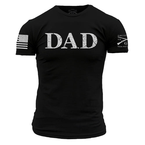 DAD DEFINED TEE - BLACK