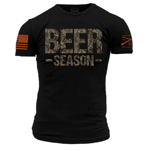 BEER SEASON TEE - BLACK