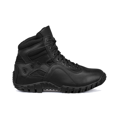 TR966 / Hot Weather Lightweight Tactical Boot
TR-1 premium load bearing orthotic insole
Vibram® "IBEX" outsole with sharp angled lugs and defined heel to maximize traction