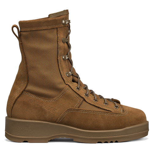 330 COY ST / Hot Weather Steel Toe Flight Boot
AR 670-1 Compliant
AFI 36-2903 Compliant
USA Made & Berry Amendment Compliant
U.S. Navy Flight approved
U.S. Marine Corps Flight approved
U.S. Air Force Flight approved
U.S. Army Flight approved
Steel safety toe meets ASTM F2412-18 & F2413-18 standards for impact & compression and EH rated