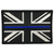 UK Thin Blue Line Patch, 2 x 3 Inches, Sew On