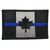 UK Thin Blue Line Patch, 2 x 3 Inches, Sew On