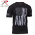 Rothco Distressed US Flag Athletic Fit T-Shirt-New-