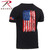 Rothco Distressed US Flag Athletic Fit T-Shirt-New-