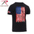 Rothco Distressed US Flag Athletic Fit T-Shirt-New-