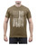 Rothco Distressed US Flag Athletic Fit T-Shirt-New-