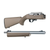 Ruger 10-22 Takedown Rubber OverMolded Stock