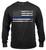 Rothco Long Sleeve Thin Blue Line T-Shirt