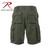 Rothco Vintage Solid Paratrooper Cargo Shorts-New-