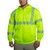 Rothco Hi-Vis Performance Zipper Sweatshirt - Safety Green