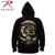 Black Ink U.S.M.C. Bulldog Hooded Pullover Sweatshirt