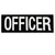Rothco Officer Patch With Hook Back-New-