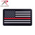 Rothco Rubber Thin Red Line Flag Patch - Hook Back