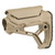 Fab Def Ar15 Stock W/cheek Rest Tan