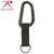 Rothco Jumbo 80MM Carabiner With Web Strap Key Ring