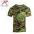 Rothco Camo V-Neck T-Shirt-New-
