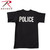 Rothco Imperfect 2-Sided T-Shirt / Police - Black