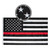 Rothco Deluxe Thin Red Line Flag / 3' X 5'