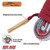 Bore-Nado Rifle Barrel Cleaning Rope, 8mm & .338 Caliber, Red