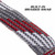 Bore-Nado Rifle Barrel Cleaning Rope, 8mm & .338 Caliber, Red