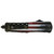 LARGE US FLAG DAGGER OTF KNIFE BLACK BLADE